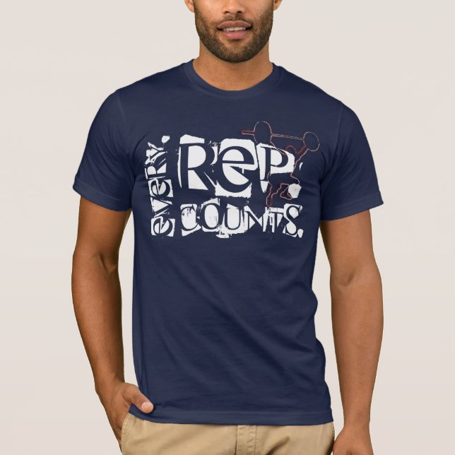Every.Rep.Counts. Tröja (Framsida)