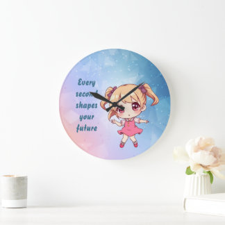 Every second shapes your future stor klocka