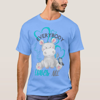 Everybody loves me cute collection 1 t shirt