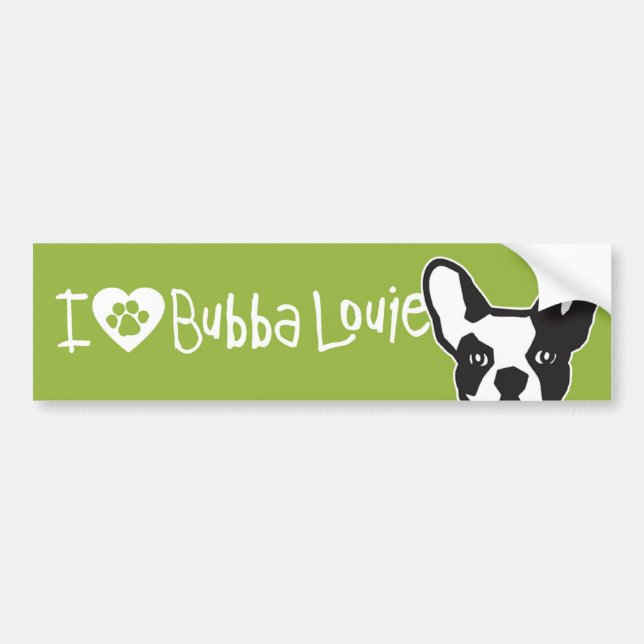 Everybodys favorit- Bubba bildekal (Framsidan)