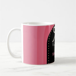 Everyday is Mothers Day Elegance Pink Bow Mug Kaffemugg