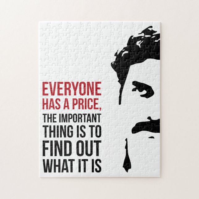 Everyone has a price pussel (Vertikal)