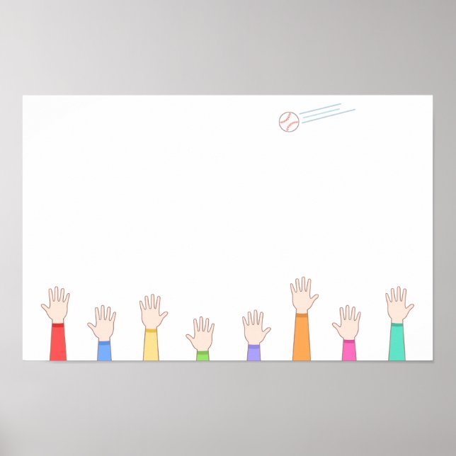 Everyone is aiming for that home run catch. poster (Framsidan)