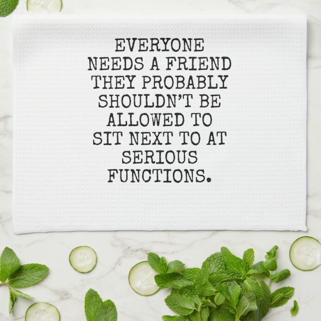 EVERYONE NEEDS A FRIEND THEY PROBABLY SHOULDN’T BE KÖKSHANDDUK (Vikta)