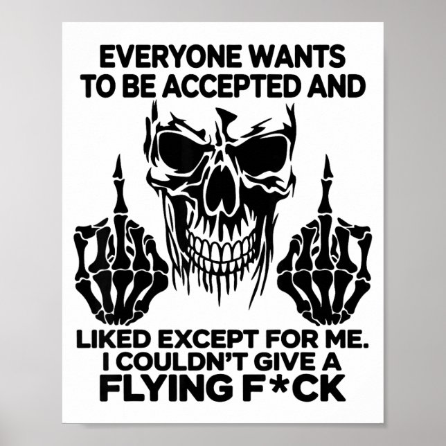 Everyone Wants To Be Accepted And Likes Except For Poster (Framsidan)