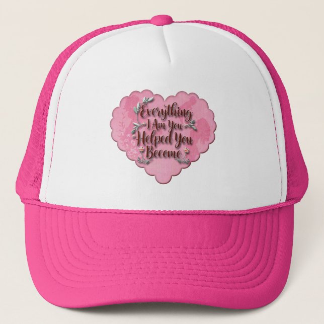 Everything I Am – Soft Floral Typography Art Keps (Framsida)