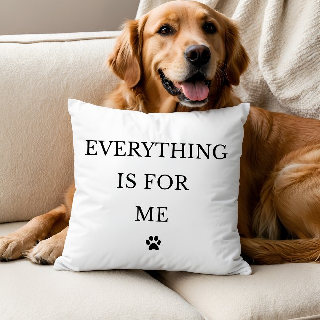 Everything Is For Me Throw Pillow Kudde (Skapare uppladdad)