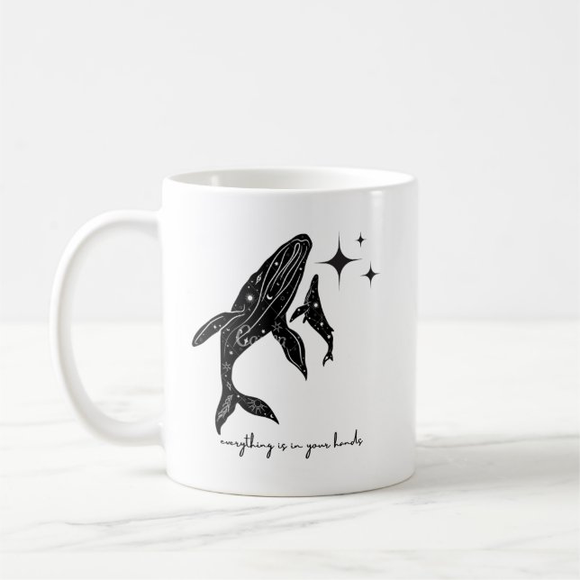 "Everything Is in Your Hands Kaffemugg (Vänster)