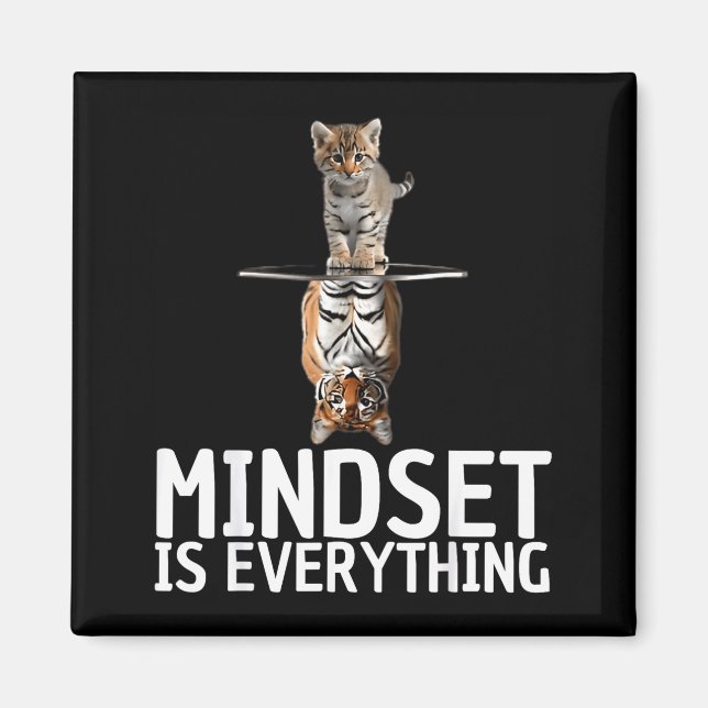 Everything Is Mindset Insrational Mind Motivationa Magnet (Framsidan)