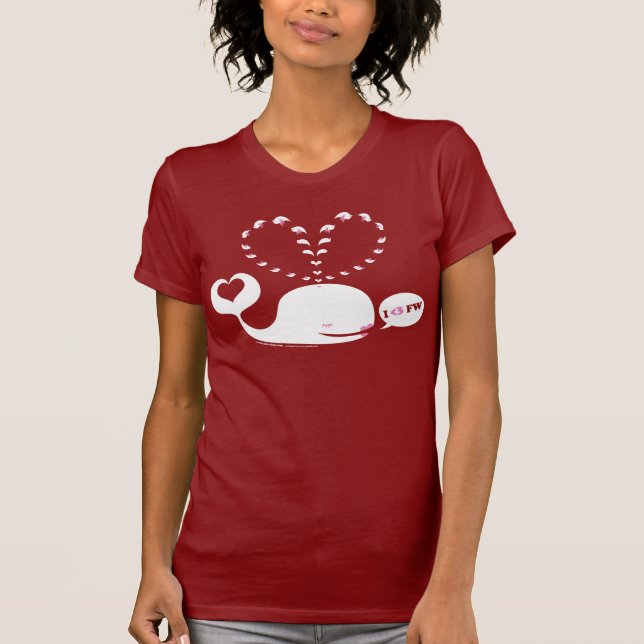EveWhale T-tröja T-shirt (Framsida)