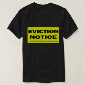 eviction märker för fienden t tee shirt