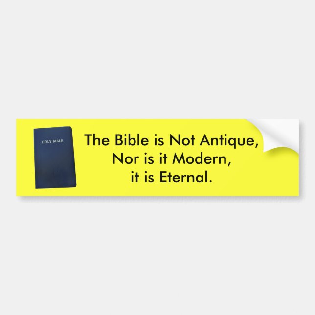 Evig bibel bildekal (Framsidan)