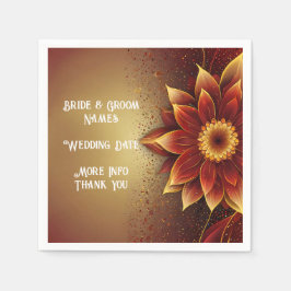 Evig Blomning: En Tidlös Firning av Kärlek Pappersservett