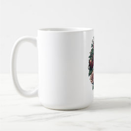 Evig Blomning Tidlös Kärlek Sammanflätade Hjärtan  Kaffemugg