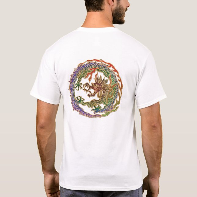 Evig Drakcirkel T Shirt (Baksida)