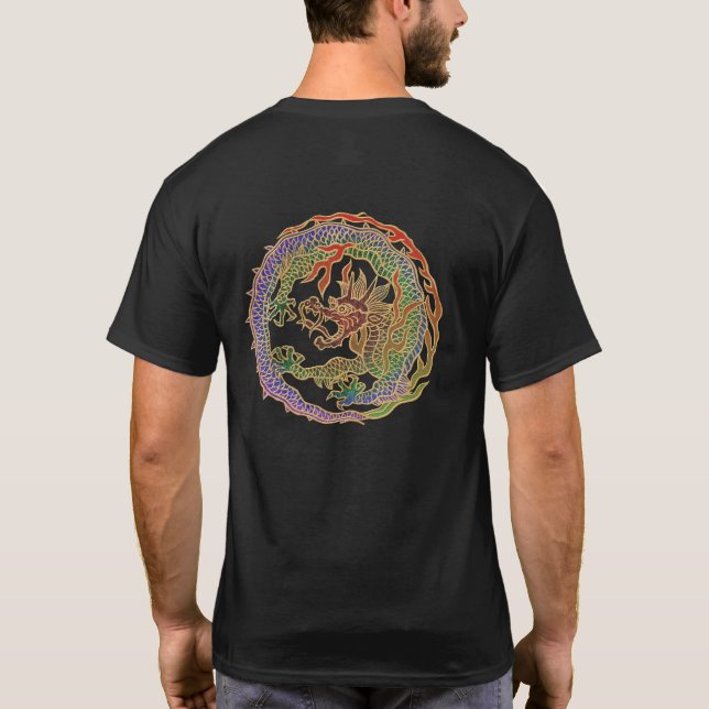 Evig Drakcirkel T Shirt (Baksida)
