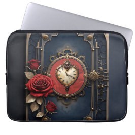Evig elegans – Klockverks hjärta Laptop Fodral