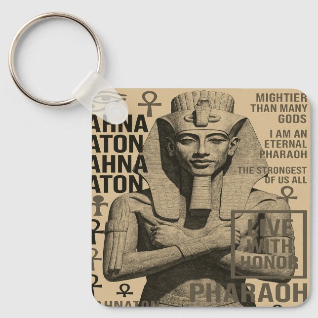 Evig faraonnyckelring - egyptisk accessoar nyckelring (Framsida)