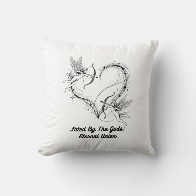 Evig Förbindelse T-Shirt Kudde (Framsida)