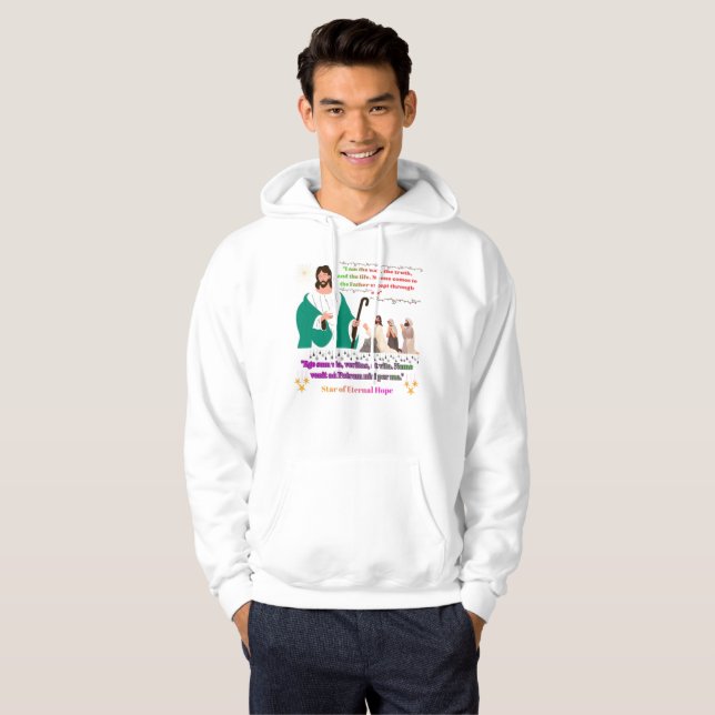 Evig Förhoppnings Stjärna Hoodie (Hel framsida)