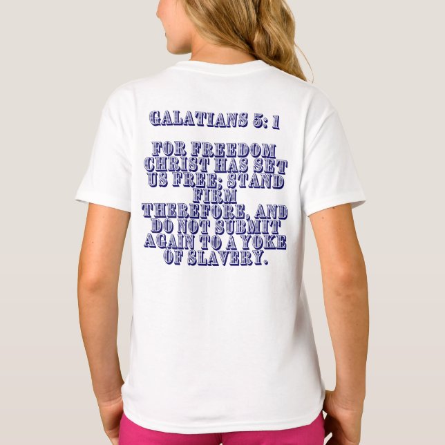 Evig Frihet T Shirt (Baksida)