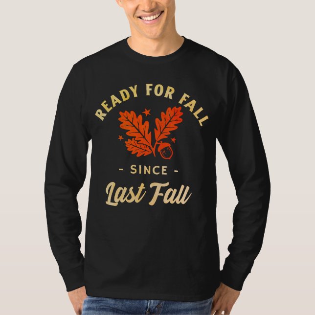 Evig Höst Design T Shirt (Framsida)