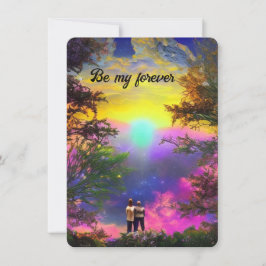 Evig kärlek julkort