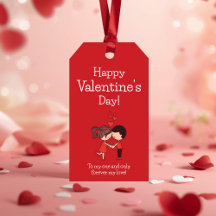 Evig kärlek Romantisk valentinskänslig presenttagg