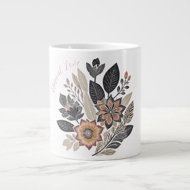 Evig kärlek specialmugg jumbo mugg (Framsidan)