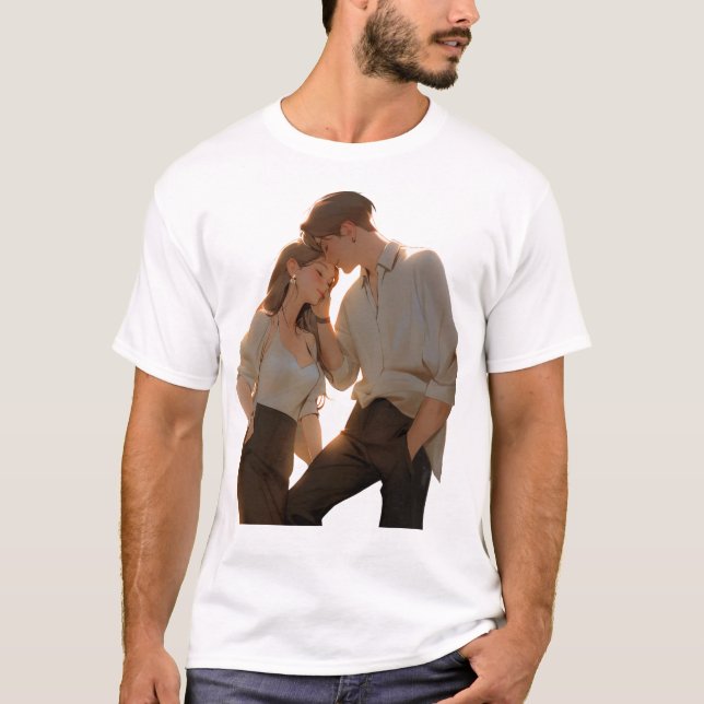 Evig kärleksglöd t shirt (Framsida)