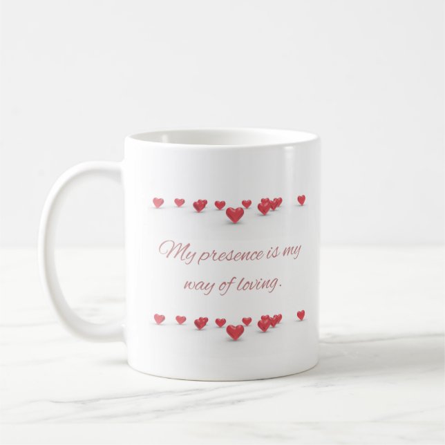 Evig kärleksmugg kaffemugg (Vänster)