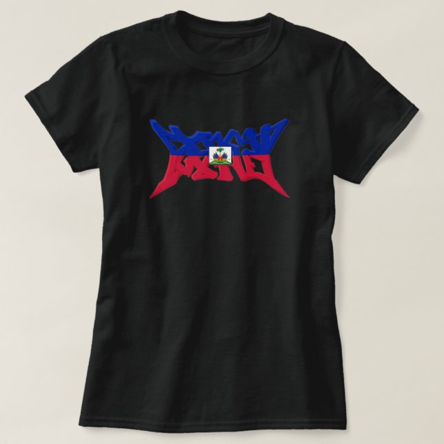 Evig Lyphe Haiti T Shirt (Design framsida)