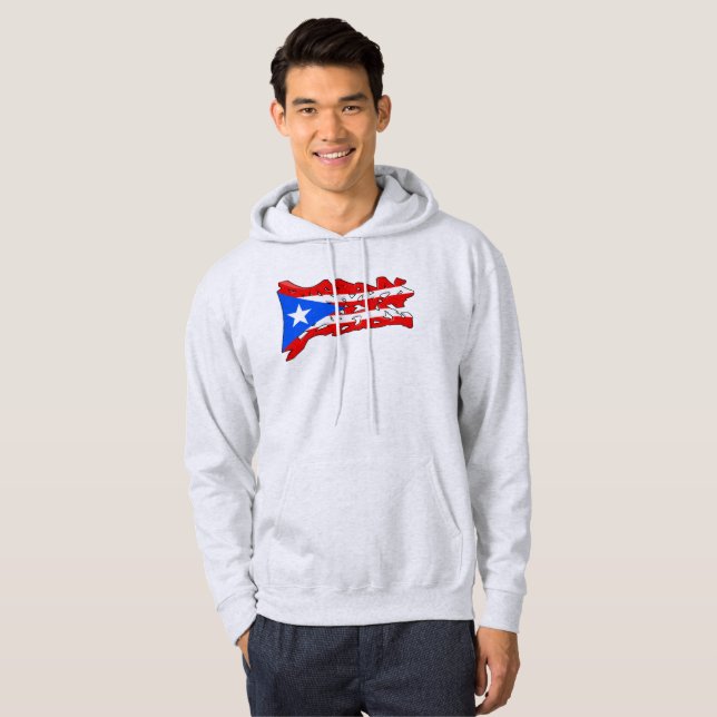Evig Lyphe Puerto Rico Hoodie (Hel framsida)