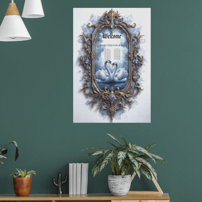 Evig Reflektion – Swanheart Union. Poster (Vardagsrum 1)