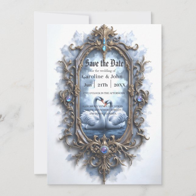 Evig Reflektion – Swanheart Union. Spara Datumet (Framsida)