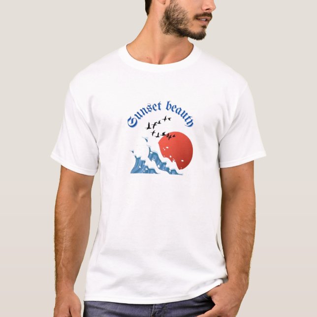 Evig solnedgång Bliss T-shirt  (Framsida)