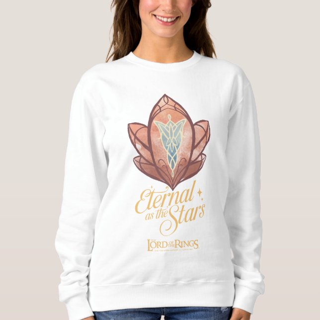 Evig som stjärnorna Evenstar-grafik T Shirt (Framsida)