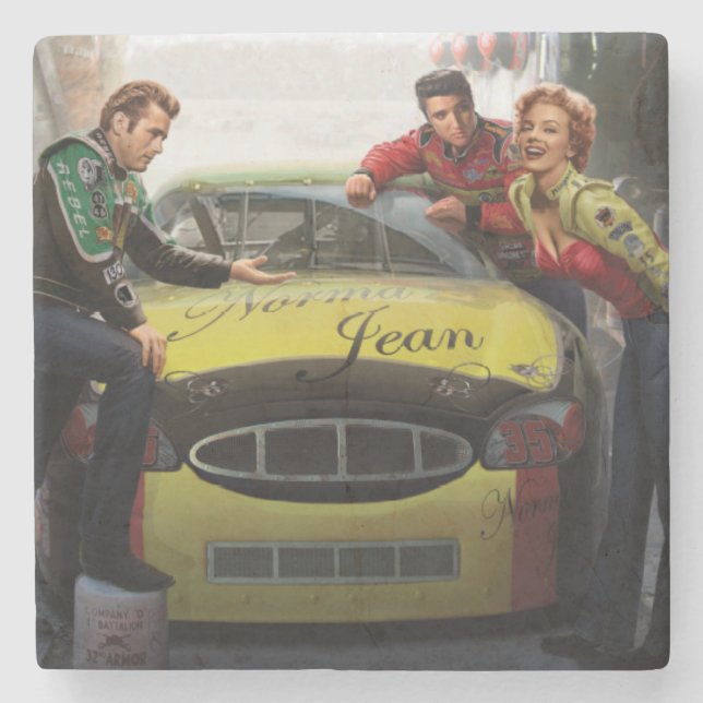 Evig speedway stenunderlägg (Framsidan)