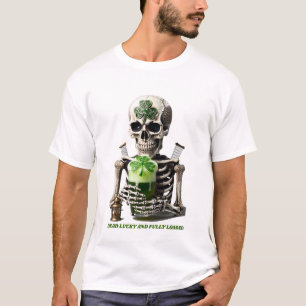 Evig Stout Skelett Grafisk T-Shirt Busig