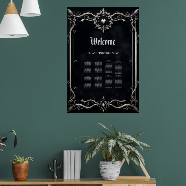 Evig Svan av Kärlek, För Evigt Börjar Här. Poster (Vardagsrum 1)