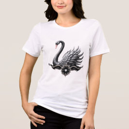 Evig Svan av Kärlek, För Evigt Börjar Här. T Shirt