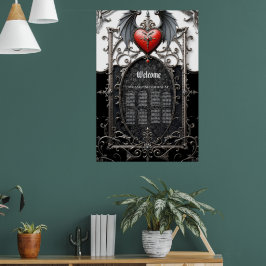 Eviga löften under midnattsvingar.  poster