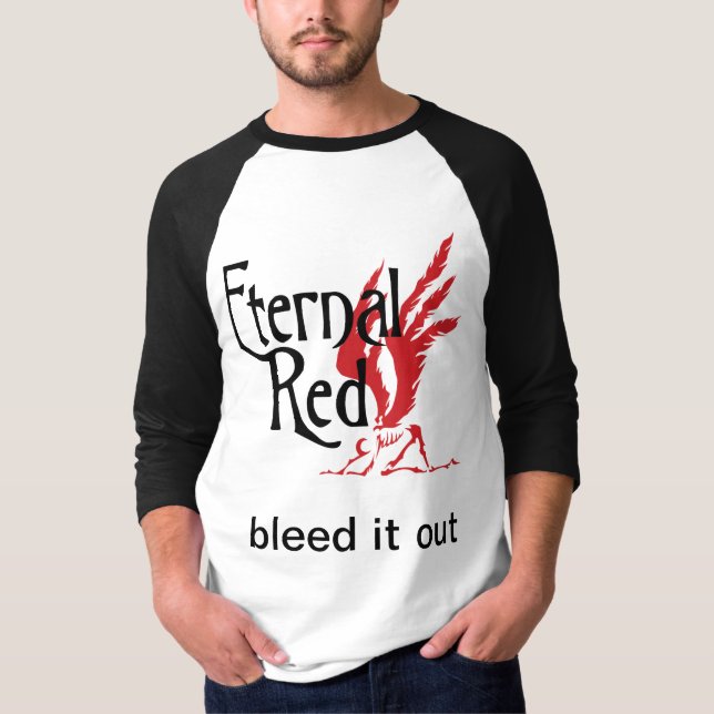 Eviga röda EternEvil turnerar konsert T T-shirt (Framsida)