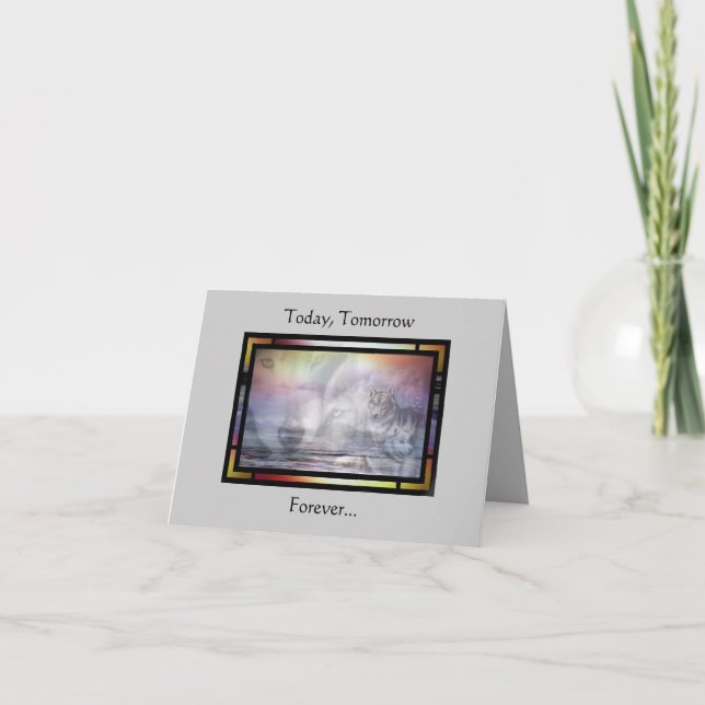 Eviga vargar kort (Framsida)