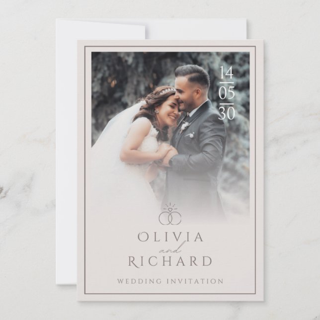 Evigheten Börjar Här Inbjudningar (Framsida)