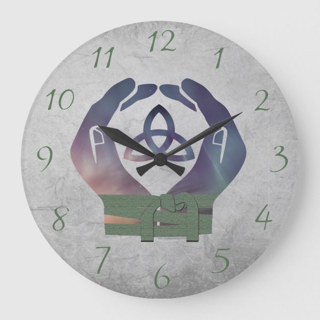 Evigheten Handfasting tar tid på för Pagan gifta Stor Klocka (Framsida)