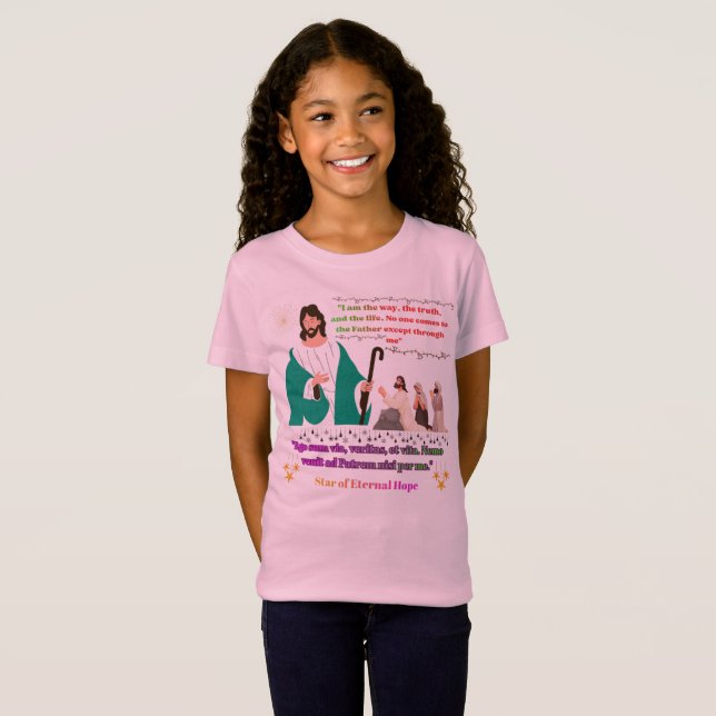 Evighetens hoppets stjärna t shirt (Hel framsida)