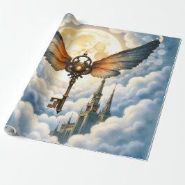 Evighetens Nyckel – Steampunkvingar  Presentpapper