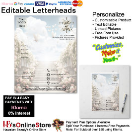 Evigt älskande dig på avstånd | Stairway Memorial Brevhuvud