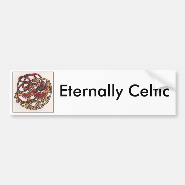 Evigt Celtic Bildekal (Framsidan)